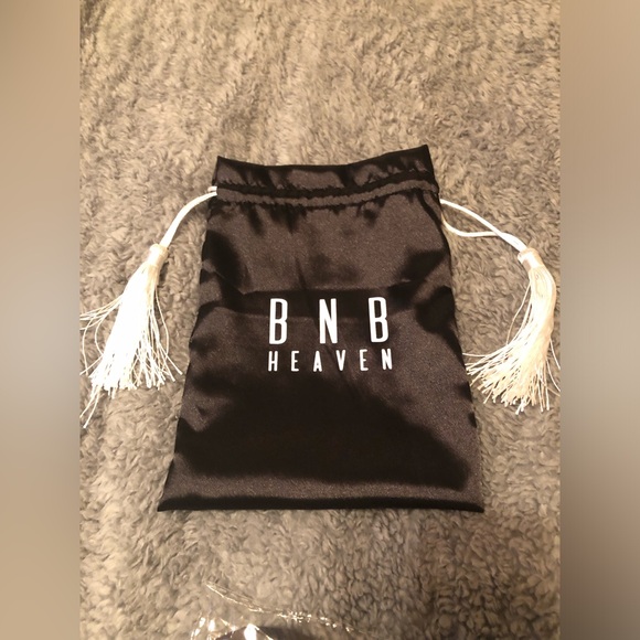 NWT BNB Heaven Clip-In Wispy Bangs- Medium Brown - Picture 3 of 6